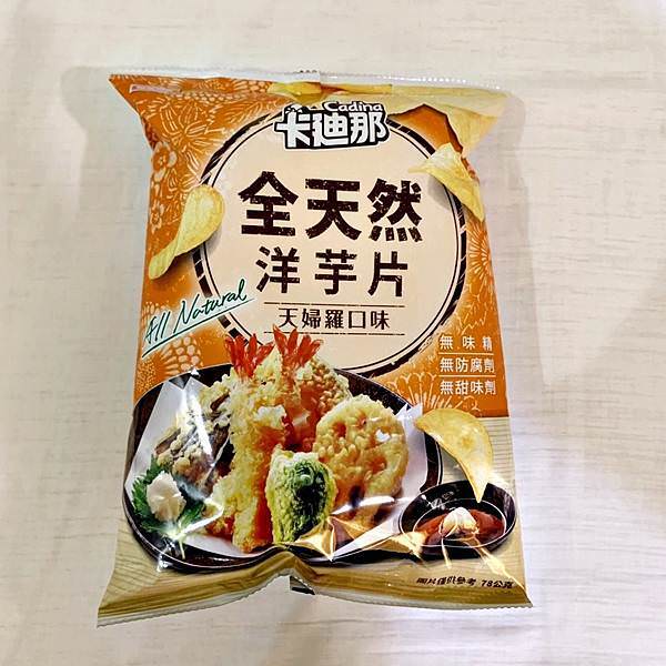 卡那全天然洋芋片 天婦羅口味10.jpg