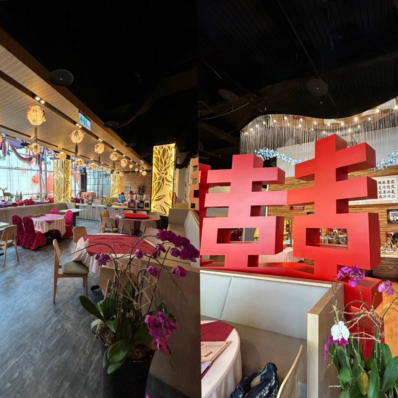 港式料理｜台南市仁德區 喜粵樓宴會餐廳｜佈置美輪美奐的台南婚宴場地，台南必吃白肉泡菜鍋之美食饗宴！