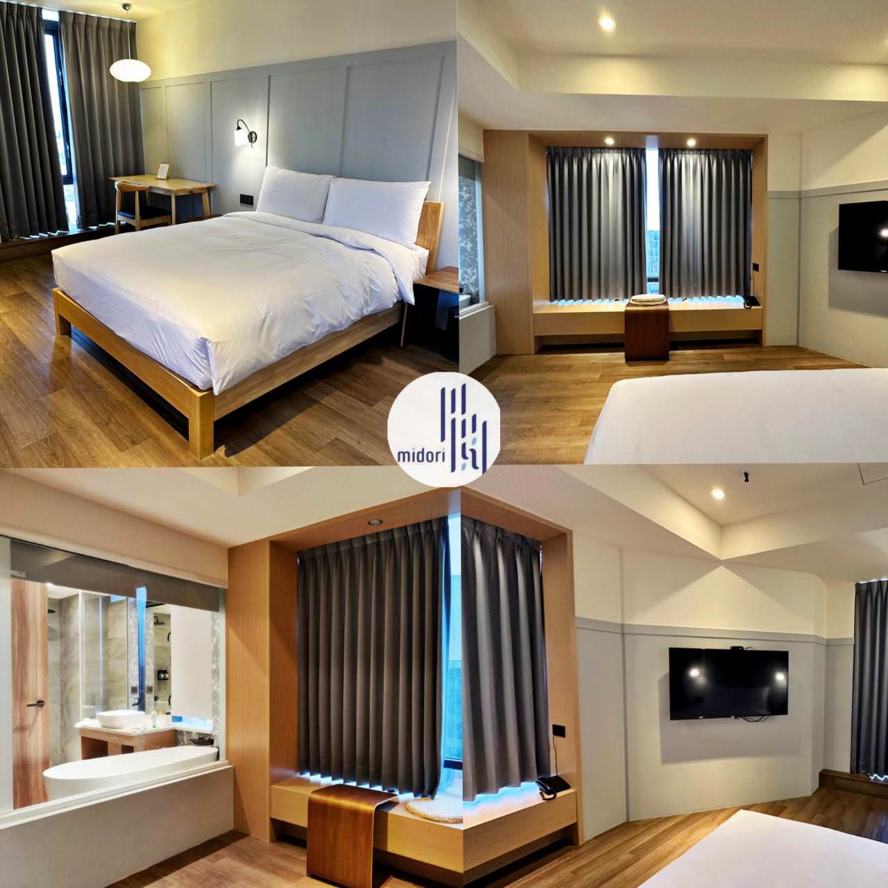 台中火車站住宿|葉綠宿.川閱|高樓層大空間景觀房眺望台中市景,使用高級名床床的世界一覺到天亮之川閱館入住心得分享 - 第1張圖 台中火車站住宿|葉綠宿.川閱|高樓層大空間景觀房眺望台中市景,使用高級名床床的世界一覺到天亮之川閱館入住心得分享