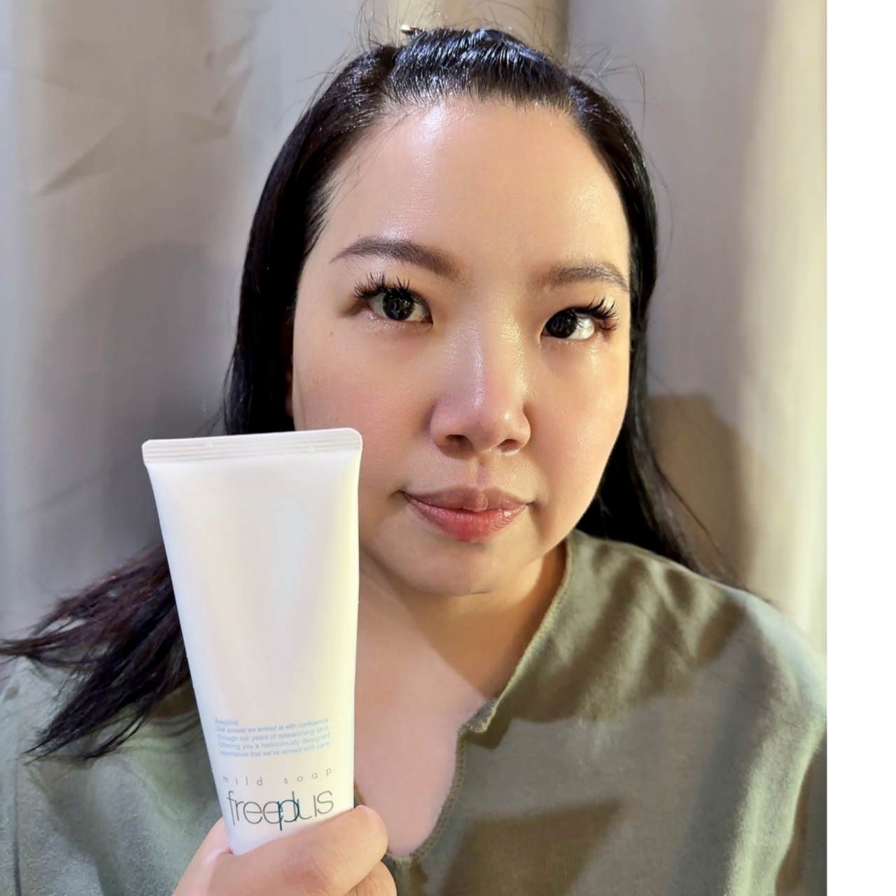 洗面乳推薦｜freeplus芙莉思溫和淨潤洗面乳｜洗完臉清爽不緊繃，接睫毛者安心使用之Freeplus溫和淨潤洗面乳開箱分享！