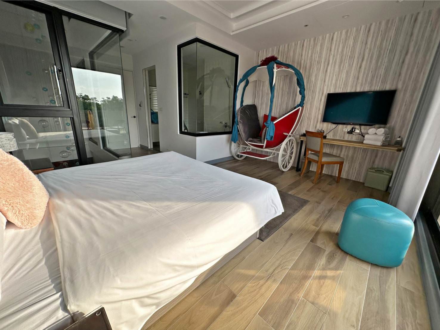 台南安平民宿｜台南安平漁樂活三館･威尼斯民宿｜不必出國也能享受北歐風格民宿，令人沉醉浪漫典雅的歐式風情之安平威尼斯民宿入住心得分享！