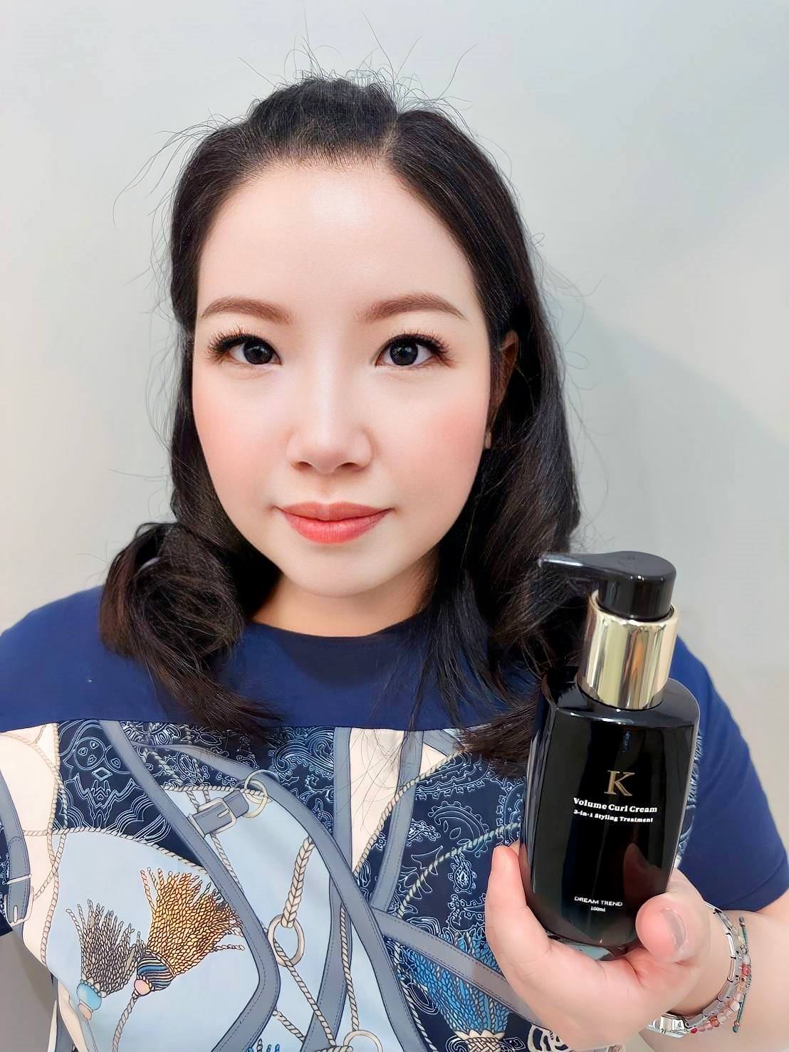 捲髮乳推薦｜DREAM TREND凱夢K持捲乳｜全新超強絲柔彈力配方，簡單持捲是造型品也是保養品之凱夢K持捲乳開箱分享！