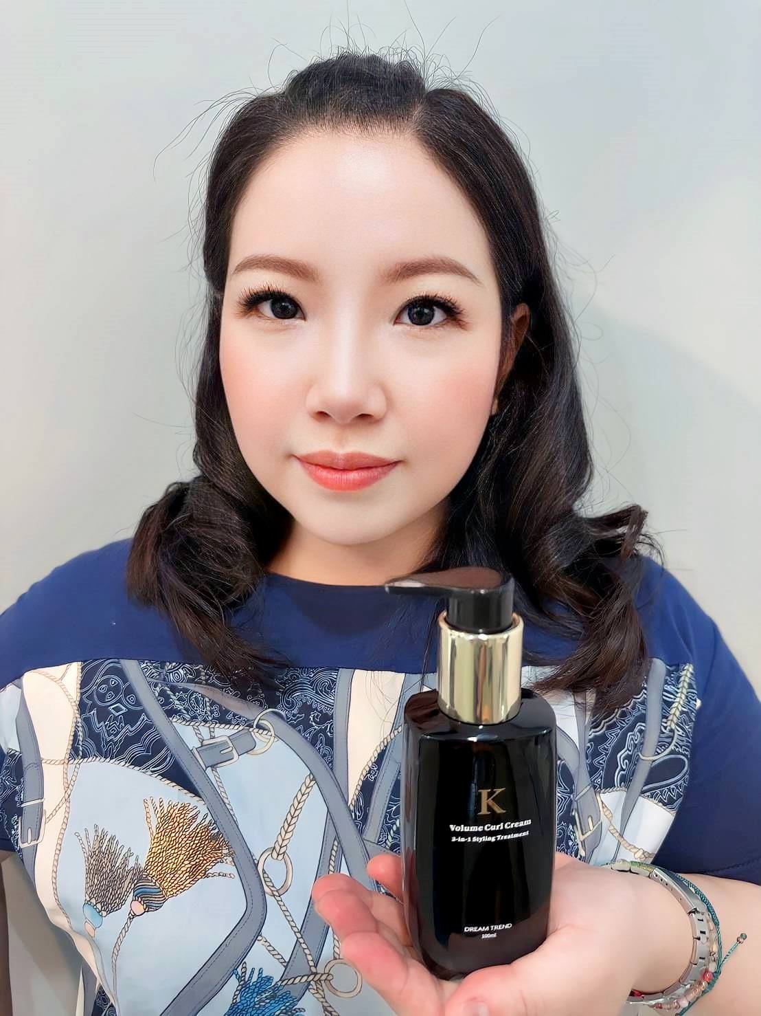 捲髮乳推薦｜DREAM TREND凱夢K持捲乳｜全新超強絲柔彈力配方，簡單持捲是造型品也是保養品之凱夢K持捲乳開箱分享！