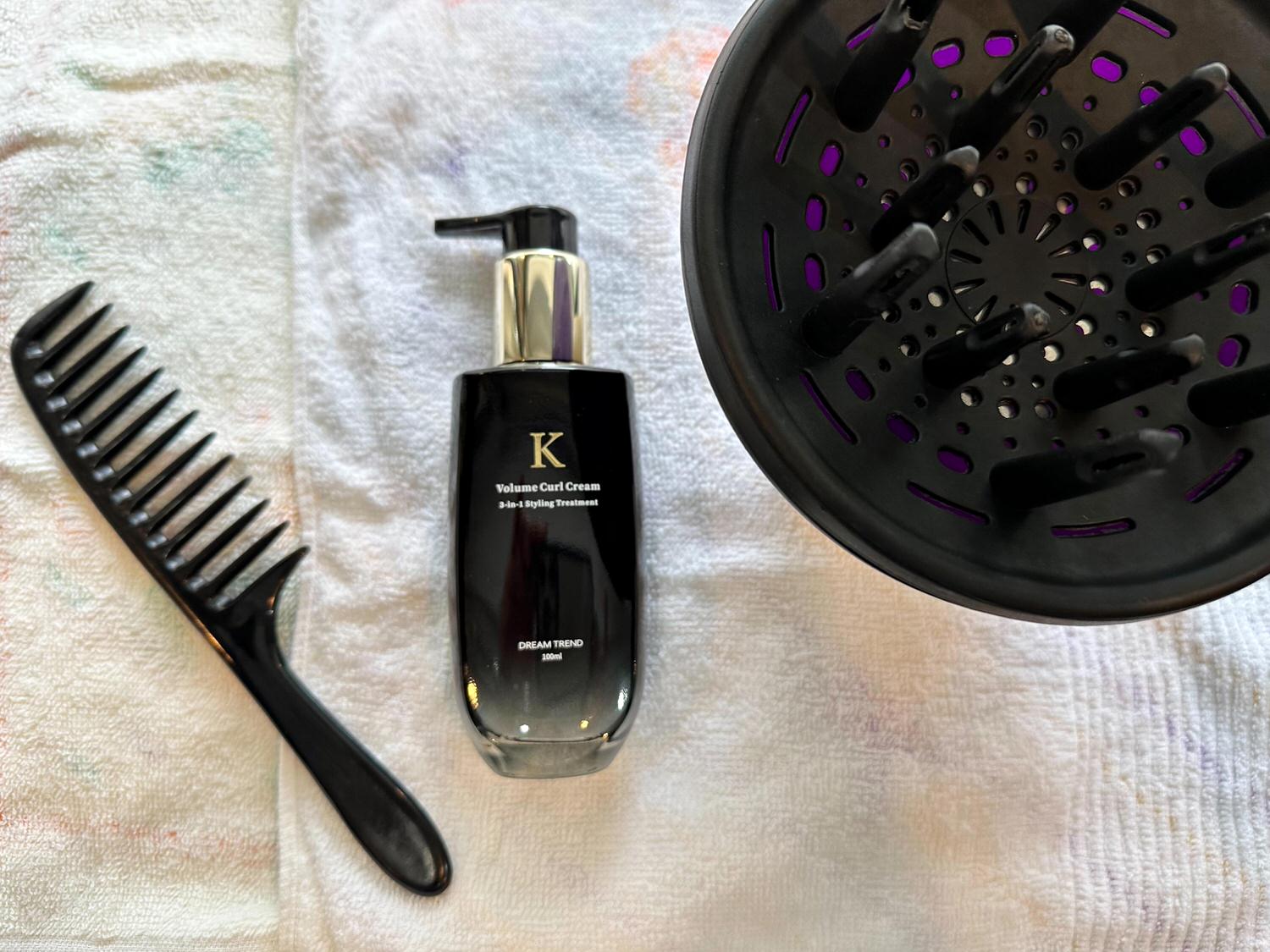 捲髮乳推薦｜DREAM TREND凱夢K持捲乳｜全新超強絲柔彈力配方，簡單持捲是造型品也是保養品之凱夢K持捲乳開箱分享！