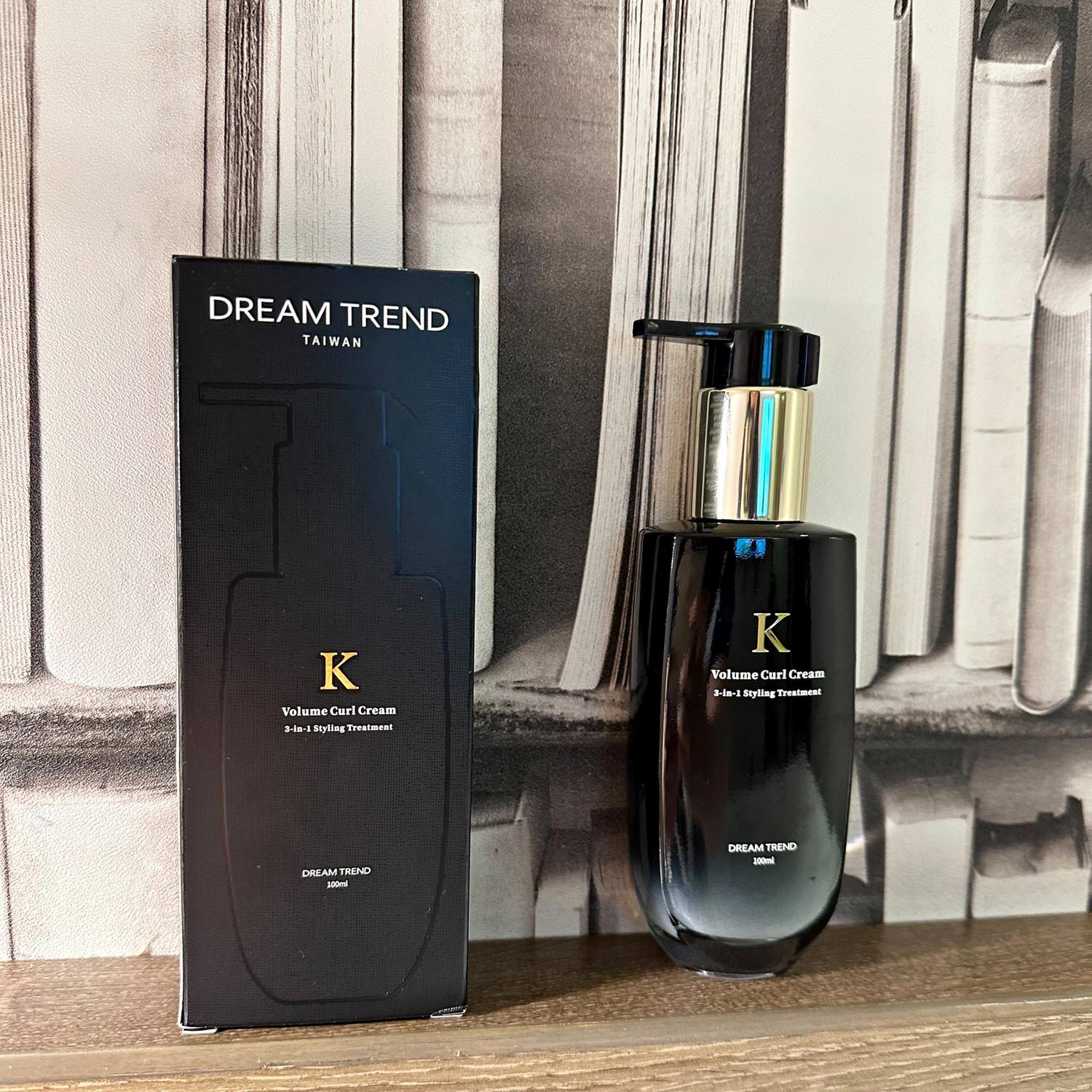 捲髮乳推薦｜DREAM TREND凱夢K持捲乳｜全新超強絲柔彈力配方，簡單持捲是造型品也是保養品之凱夢K持捲乳開箱分享！