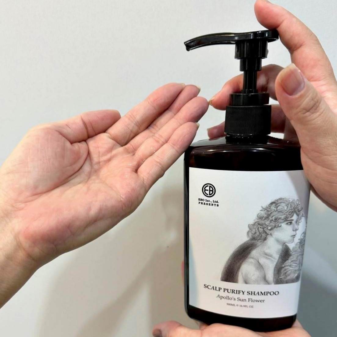 洗髮精團購(讀者官網優惠碼：𝗬𝗜𝗡𝗬𝗔𝗡)｜EBO阿波羅太陽花頭皮淨化洗髮精、妲芬妮月桂冠髮根修護洗髮精｜洗後賦予秀髮透亮光澤，髮絲散發自然仙女香氣之阿波羅與妲芬妮洗髮精開箱分享！