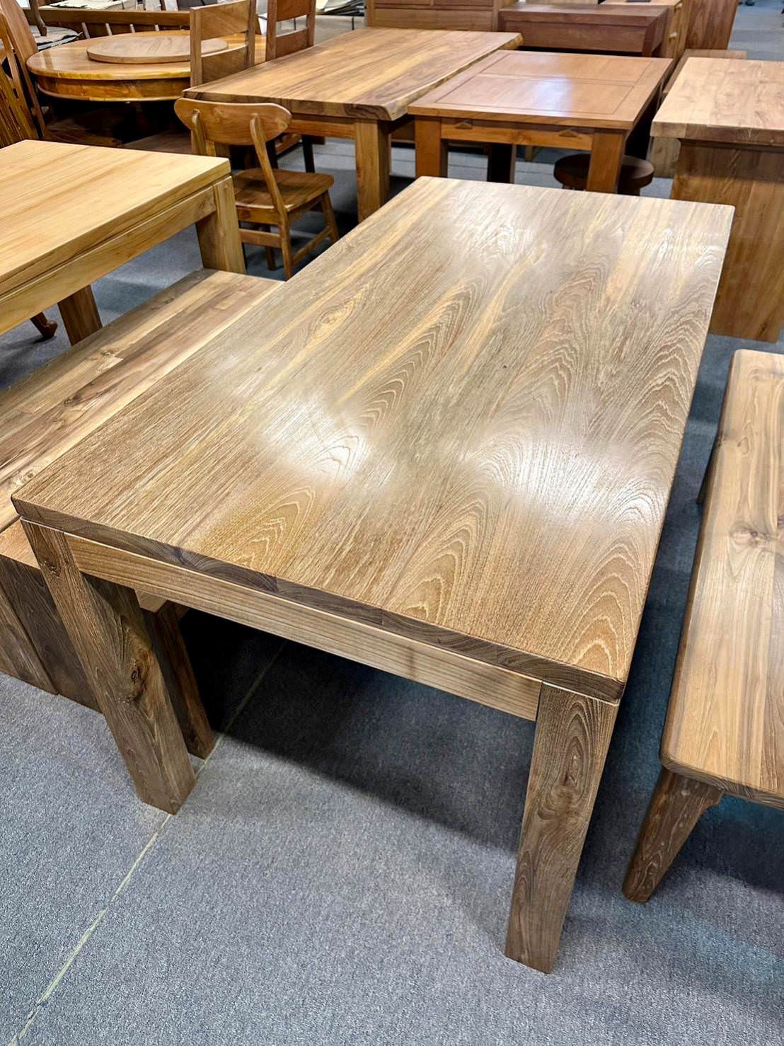 桂禾棠柚木傢俱4960年以上A級柚木做成桌子 1