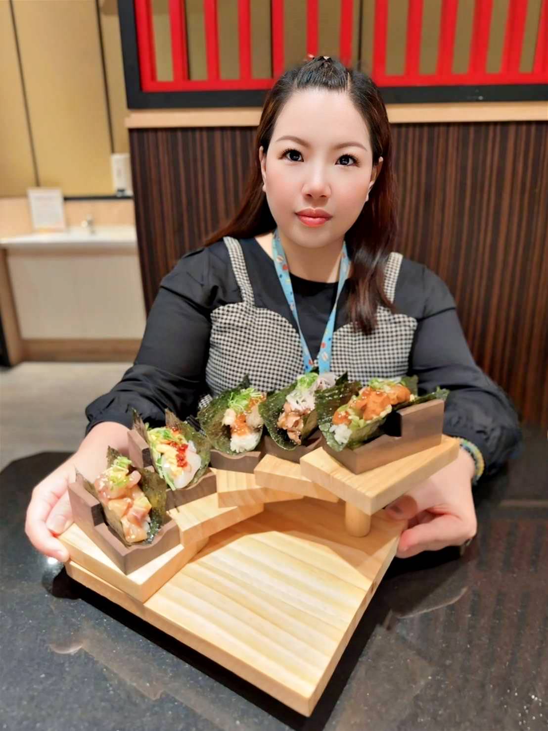 日本料理推薦｜台中市南屯區大漁迴轉壽司（創始店）｜零接觸平板點餐新鮮直送包廂，春季限定旬彩料理、創意美式壽司捲—極上盛合，一口入魂驚豔味蕾！