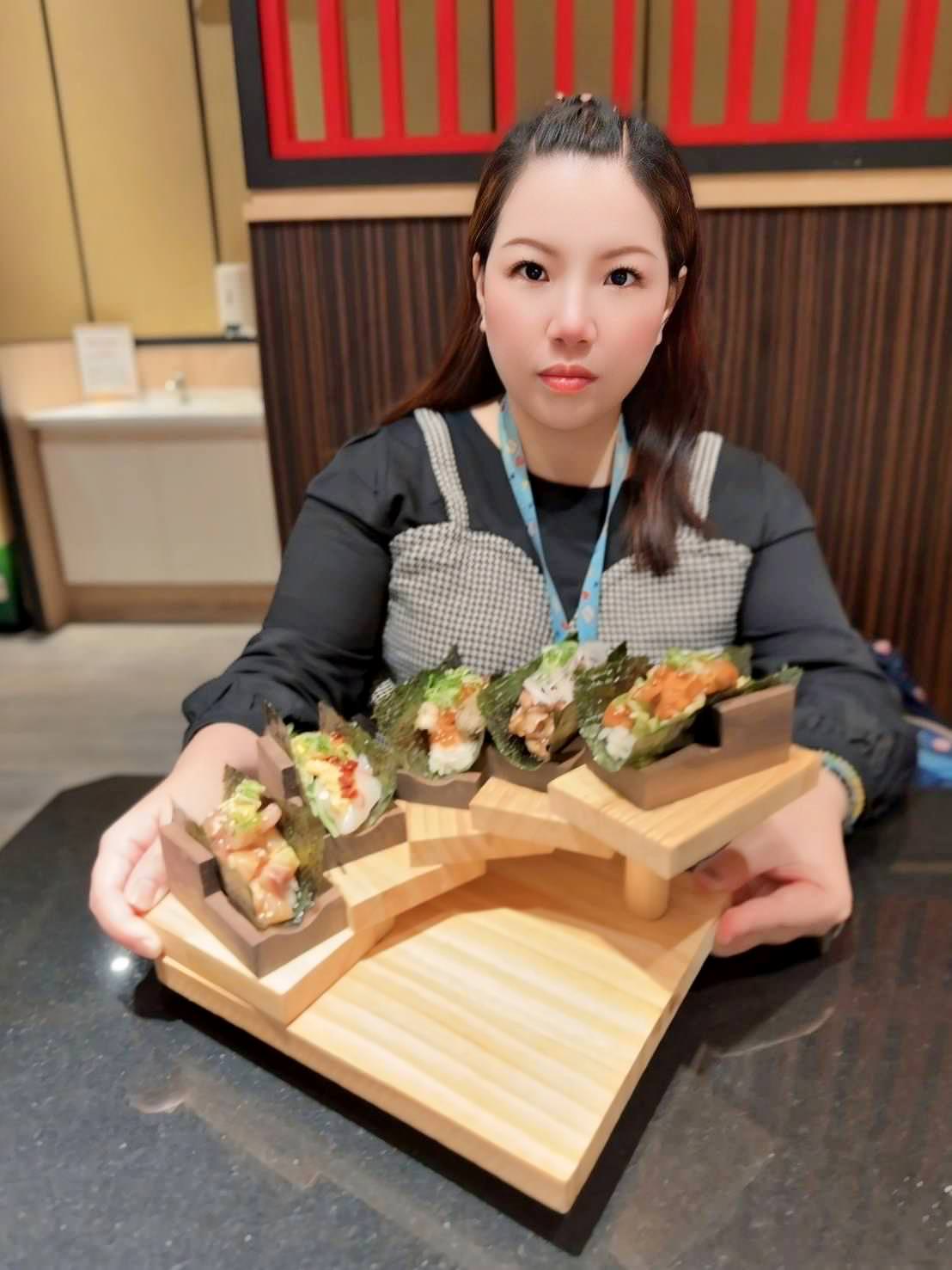 日本料理推薦｜台中市南屯區大漁迴轉壽司（創始店）｜零接觸平板點餐新鮮直送包廂，春季限定旬彩料理、創意美式壽司捲—極上盛合，一口入魂驚豔味蕾！