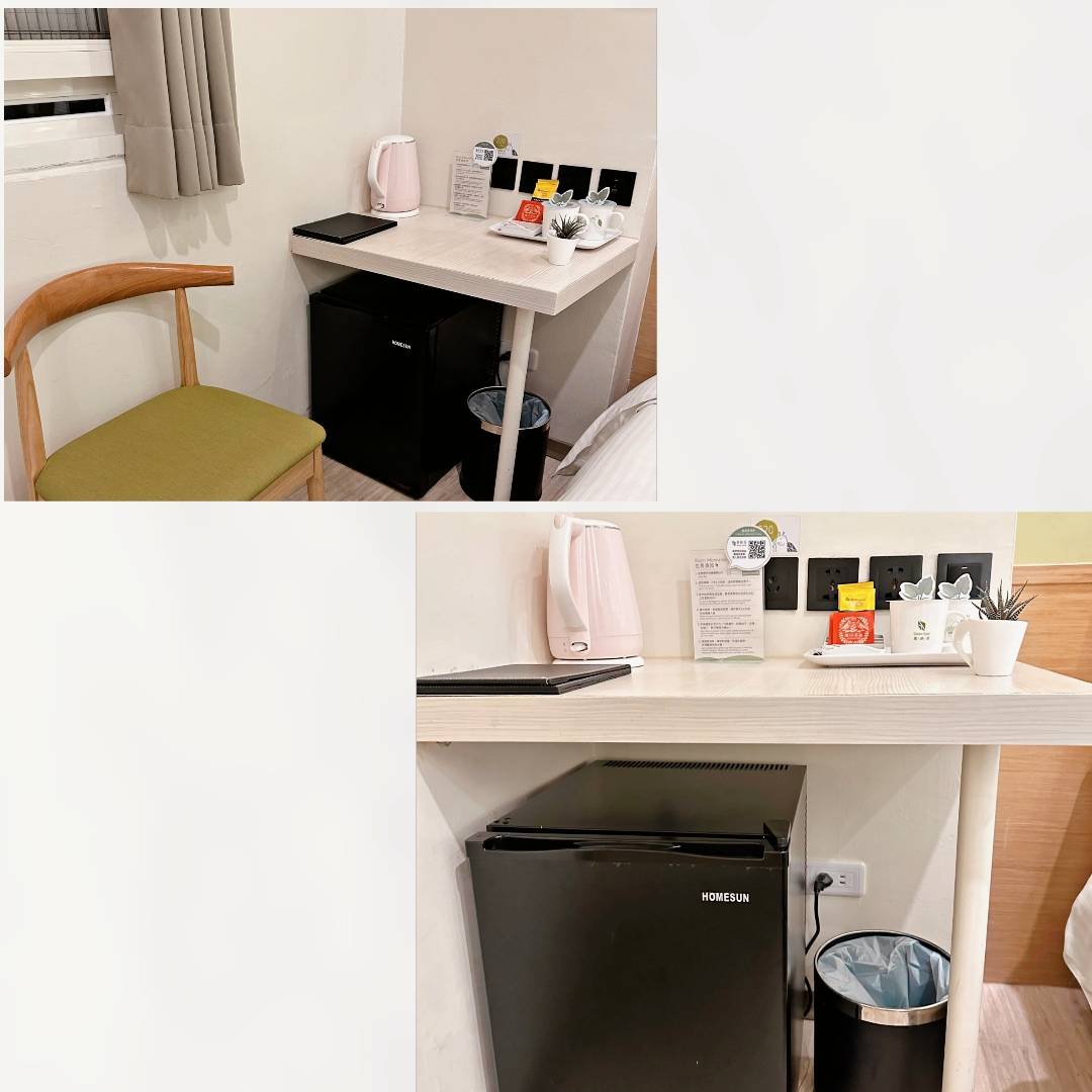 台中西屯區住宿推薦｜台中逢甲住宿．葉綠宿旅館Green Hotel｜二訪入住精緻雙人客房，有對外窗採光充足，公共空間綠意共鳴，距離逢甲夜市步行不到5分鐘，吃喝玩樂生活機能方便之逢甲葉綠宿旅館入住心得分享！