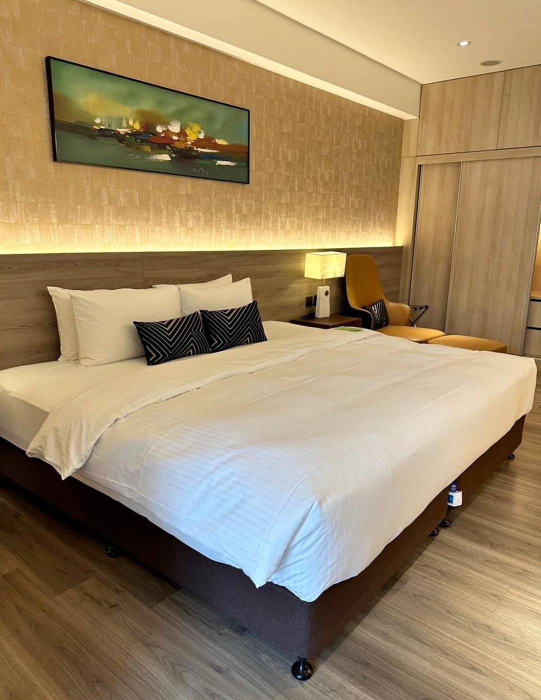 桃園市龜山區住宿推薦｜悅徠舘商務飯店JOYFULTEL｜機場捷運長庚醫院站步行17分鐘，旅人尊享多樣服務設施，享受舒適如家溫馨氛圍之悅徠舘開箱分享！