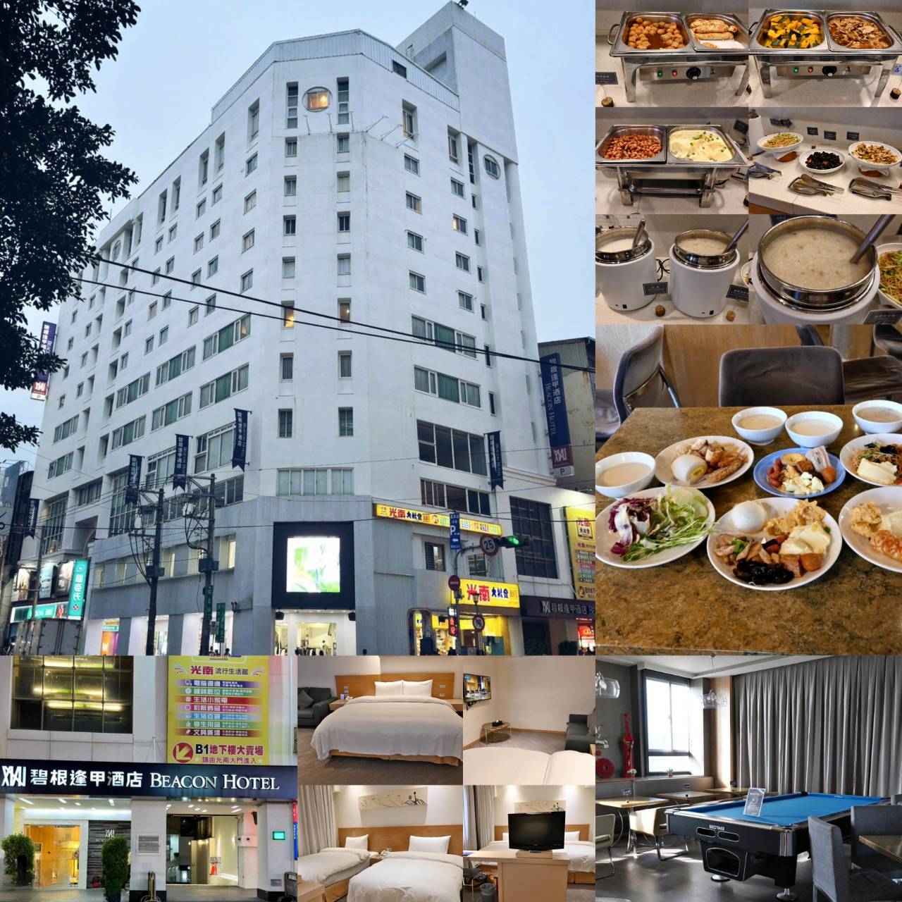 台中西屯區住宿推薦｜台中碧根逢甲酒店Beacon Hotel｜三訪入住碧根家庭套房，自助早餐豐富多樣，地下室設停車場，距離逢甲夜市步行僅1分鐘，吃喝玩樂生活機能一應俱全之碧根逢甲酒店入住心得分享！