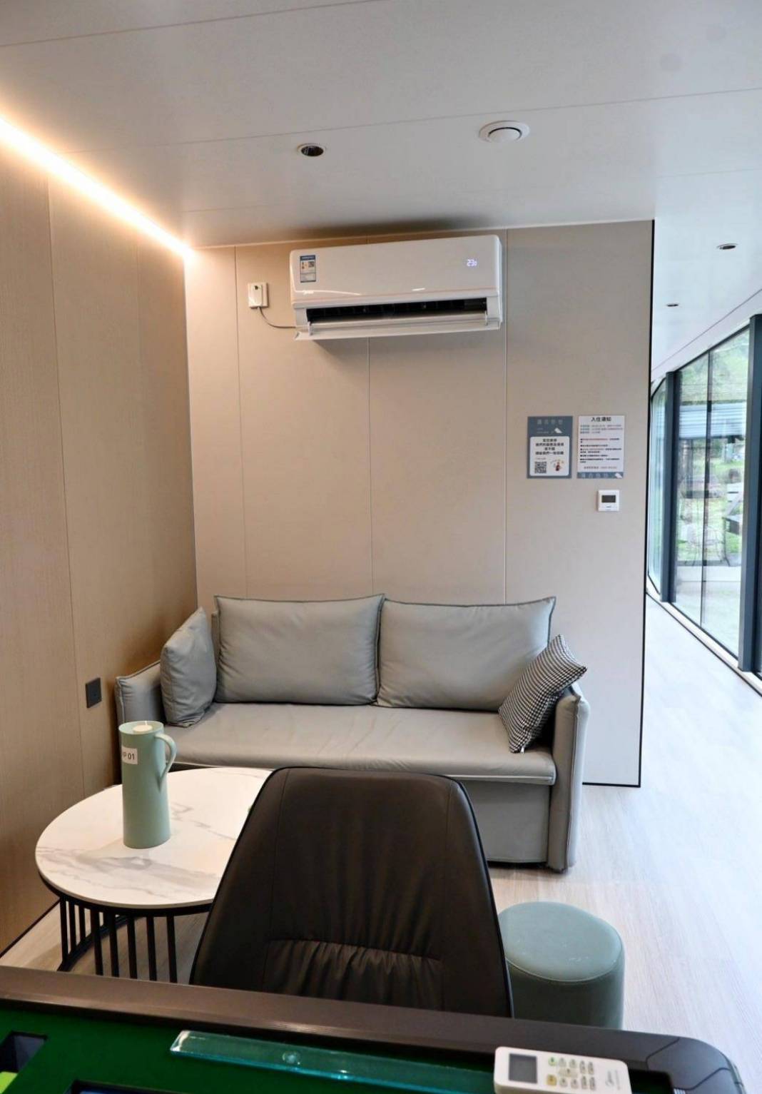 新竹縣尖石鄉露營推薦｜瀾音悠悠 Lanvillage｜夜宿尊爵太空艙，綠蔭扶疏風景宜人，適合各年齡層之懶人露營入住心得分享！