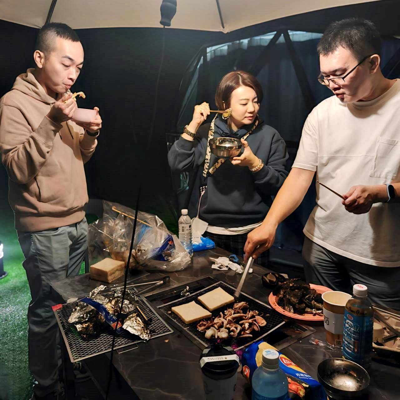 台南市玉井區露營推薦｜曉晴星空露營地玉井營區｜夜宿潔白浪漫的星空帳，交通最方便懶人豪華露營，適合各年齡層之懶人露營入住心得分享！
