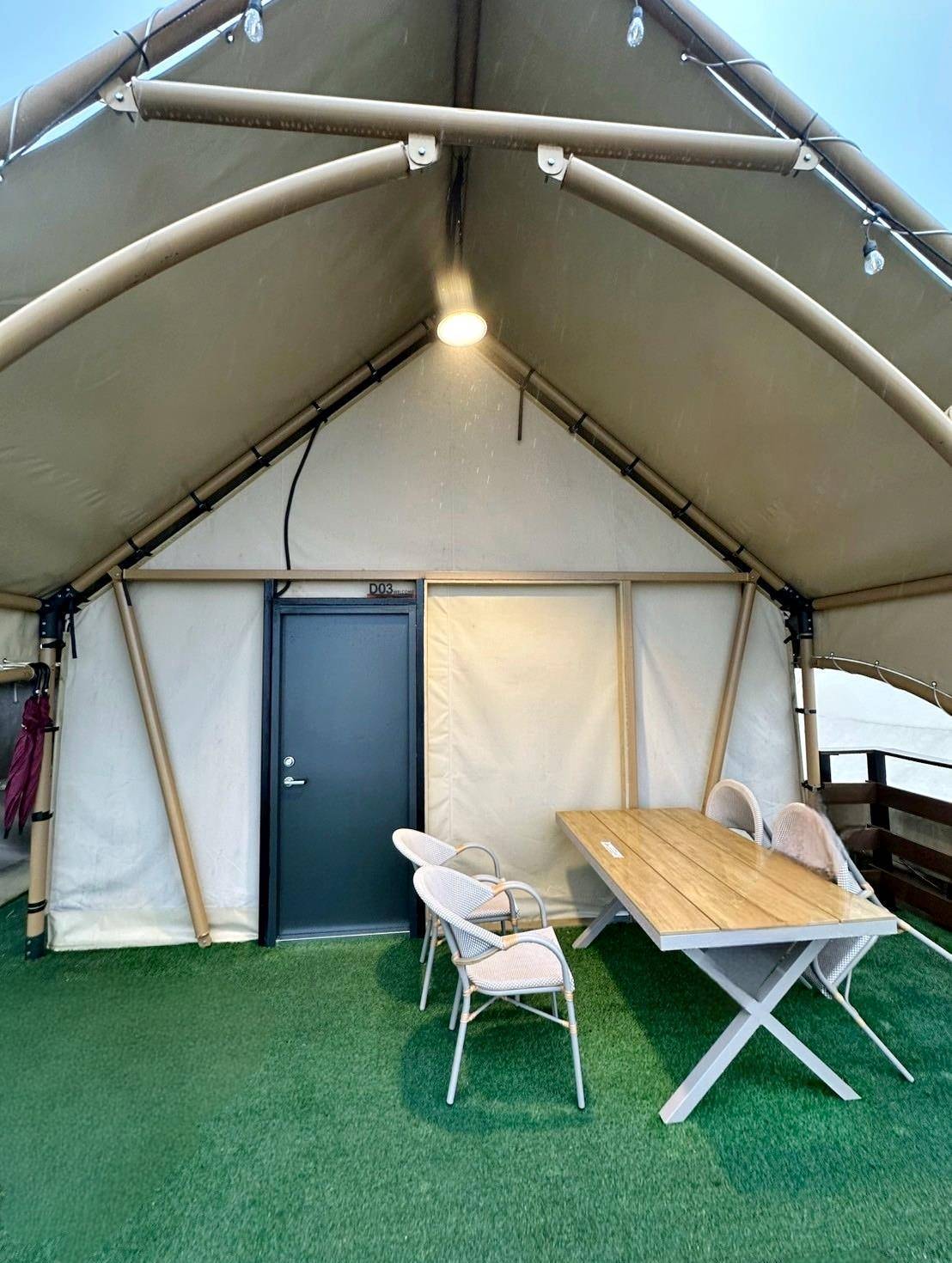 新竹縣尖石鄉露營推薦｜星空漫漫Starry Sky｜夜宿輕帳篷，林木蒼蒼花草扶疏，適合各年齡層之懶人露營入住心得分享！