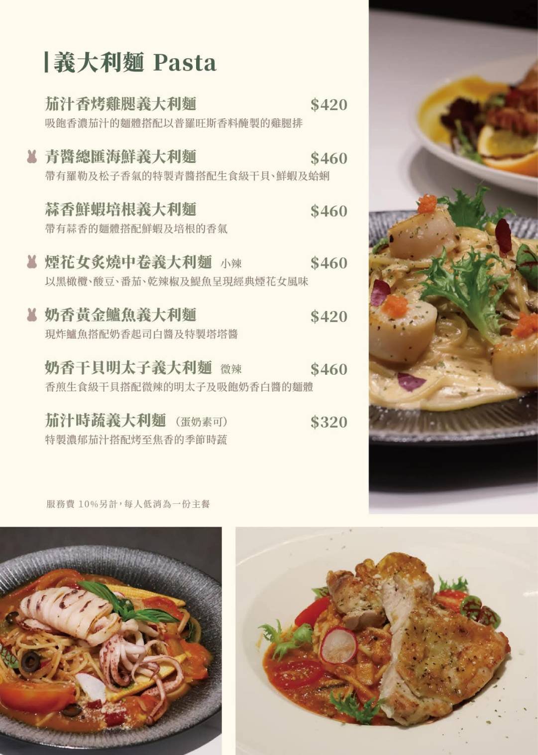 台中異國料理推薦｜台中市北屯區綠萼159 地中海南法料理｜全台唯一兔奴俱樂部，寵物友善餐廳，主打地中海南法料理，創意味蕾饗宴一吃就上癮！