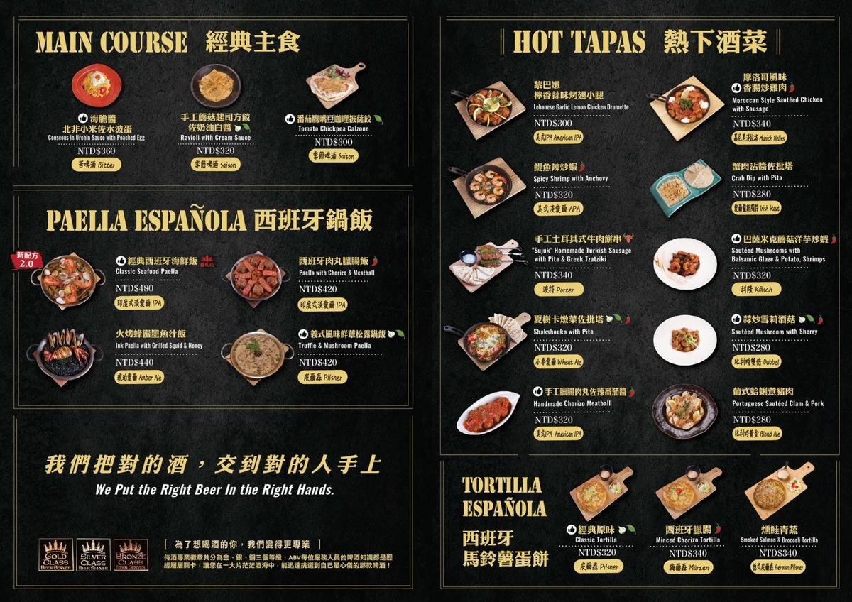 台中餐酒館推薦｜台中市西區ABV Bar & Kitchen地中海餐酒館台中概念店｜全台唯一700款啤酒長廊，主打地中海料理，創意歐陸美味饗宴，一吃就愛上！