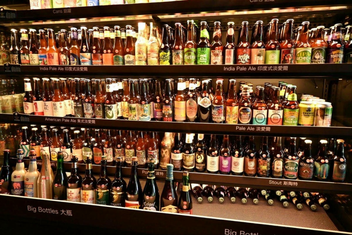 台中餐酒館推薦｜台中市西區ABV Bar & Kitchen地中海餐酒館台中概念店｜全台唯一700款啤酒長廊，主打地中海料理，創意歐陸美味饗宴，一吃就愛上！