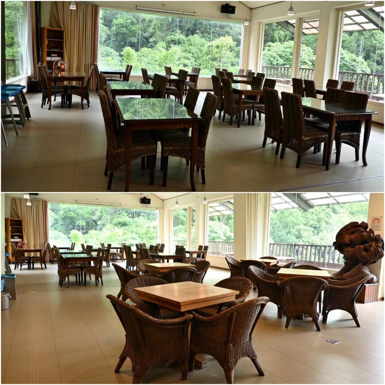 新竹縣尖石鄉溫泉會館推薦｜新月塢溫泉會館｜夜湯含早餐點心吧、可愛動物餵食體驗、附停車位，林木環繞泡湯放鬆，夜湯房型一次滿足！