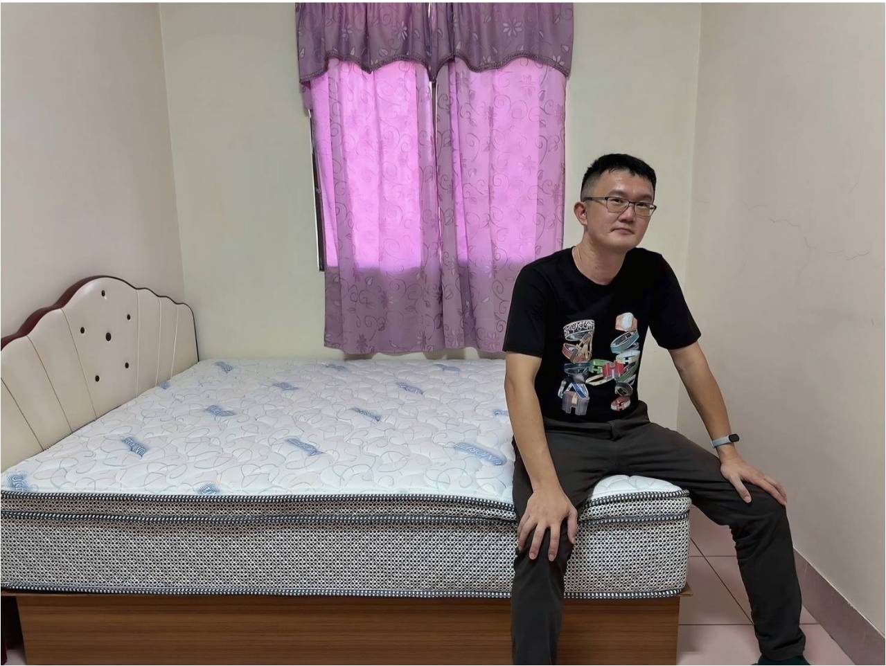 台灣床墊推薦｜富郁床墊直營工廠｜膠原蛋白表布×斯里蘭卡天然乳膠獨立筒床墊，營造優質睡眠開箱分享！