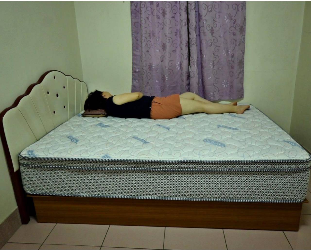 台灣床墊推薦｜富郁床墊直營工廠｜膠原蛋白表布×斯里蘭卡天然乳膠獨立筒床墊，營造優質睡眠開箱分享！